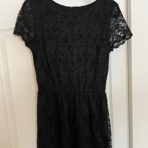 Black lace Aqua dress